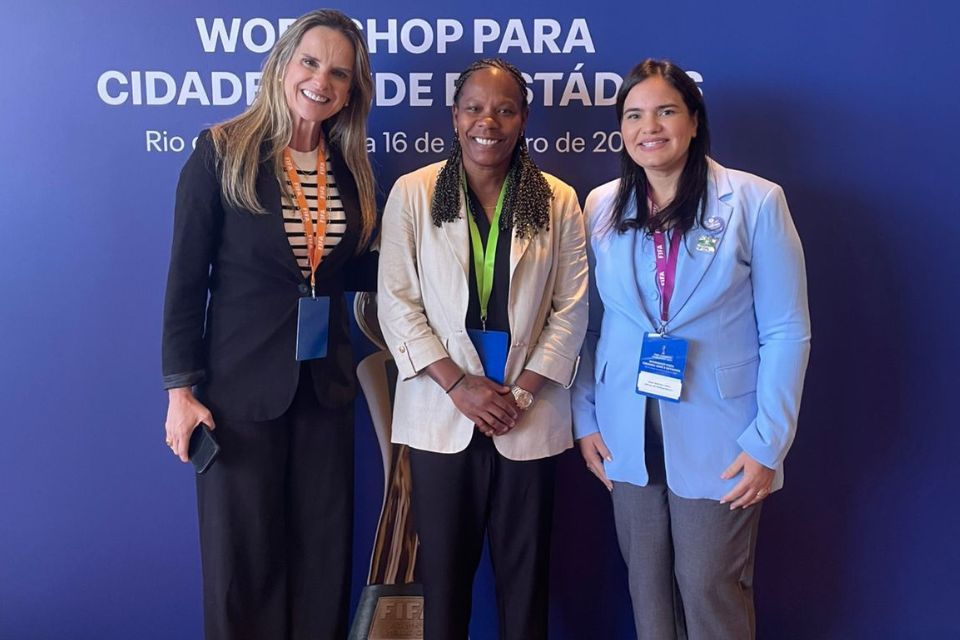 Governo de Pernambuco participa do primeiro workshop oficial para sede da Copa do Mundo Feminina da FIFA 2027 (Divulgação) Governo de Pernambuco participa do primeiro workshop oficial para sede da Copa do Mundo Feminina da FIFA 2027/Divulgação