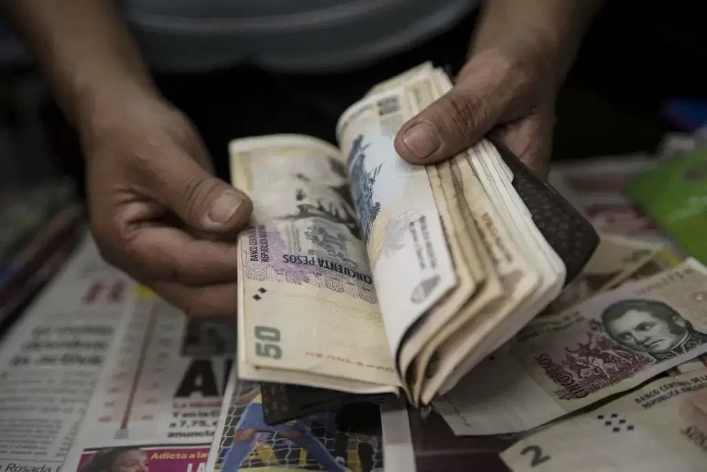 Peso argentino (Leo La Valle/AFP) Peso argentino/Leo La Valle/AFP