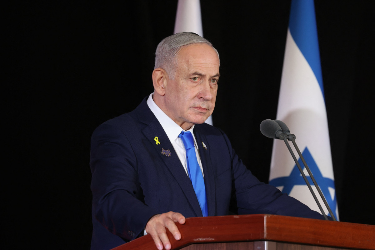 Primeiro-ministro israelense, Benjamin Netanyahu (ALEX KOLOMOISKY / POOL / AFP) Primeiro-ministro israelense, Benjamin Netanyahu/ALEX KOLOMOISKY / POOL / AFP