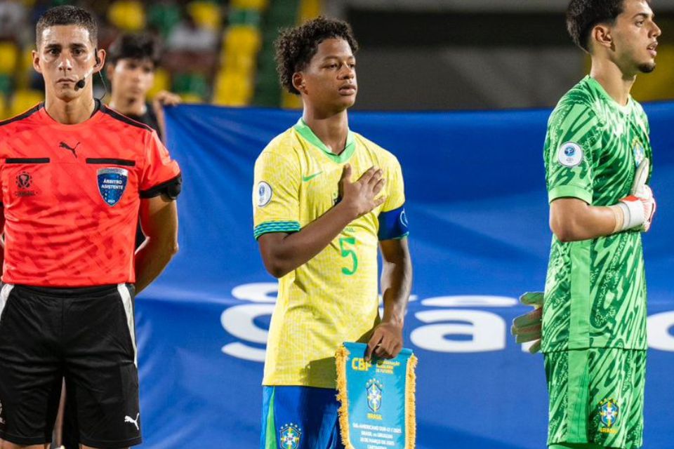 Zé Lucas, volante do Sport e Seleção Brasileira Sub-17/Nelson Terme/CBF