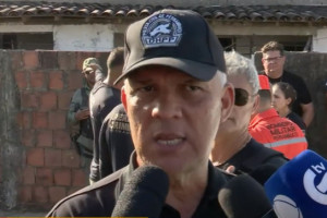 Delegado Sérgio Ricardo, do Departamento de Homicídios e Proteção à Pessoa (DHPP)