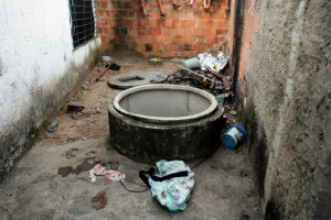 Local onde foi encontrada a menina Ester, de 4 anos.