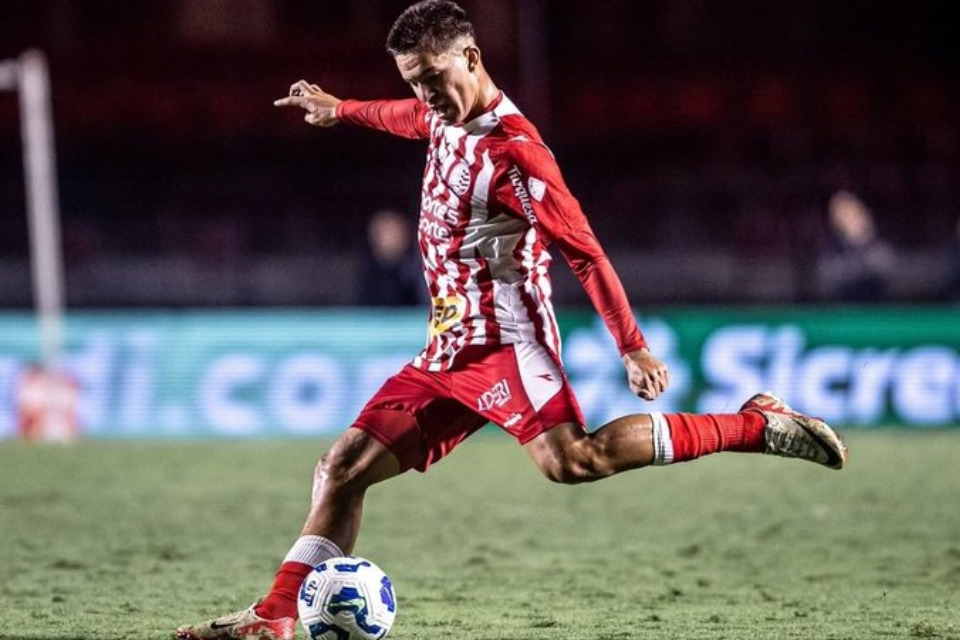 Dudu, meia de 16 anos vendido pelo Náutico para o São Paulo/Luccas Souza/Náutico