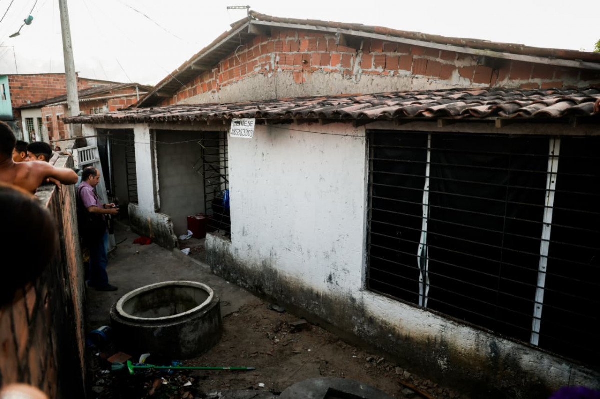 Local onde foi encontrada a menina Ester, de 4 anos. (Sandy James/DP Foto)
