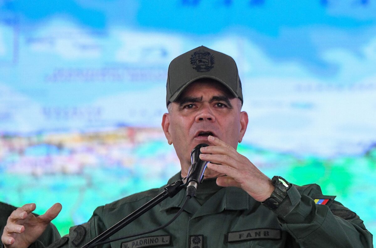 Ministro da Defesa venezuelano, Vladimir Padrino López (Stringer/AFP)
Ministro da Defesa venezuelano, Vladimir Padrino López/Stringer/AFP