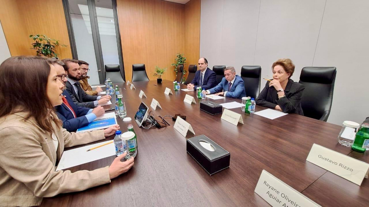 Raquel Lyra presta contas a Dilma sobre empréstimo do Brics. Nesta quarta, segue para Dinamarca (Divulgação) Raquel Lyra presta contas a Dilma sobre empréstimo do Brics. Nesta quarta, segue para Dinamarca/Divulgação