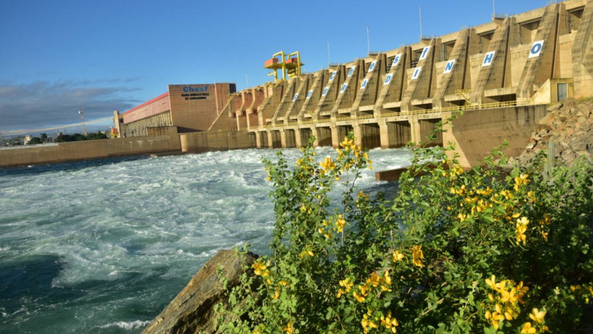 Usina Hidroelétrica de Sobradinho (BA) possui o maior reservatório do Nordeste (Eletrobras Chesf/Divulgação) Usina Hidroelétrica de Sobradinho (BA) possui o maior reservatório do Nordeste/Eletrobras Chesf/Divulgação