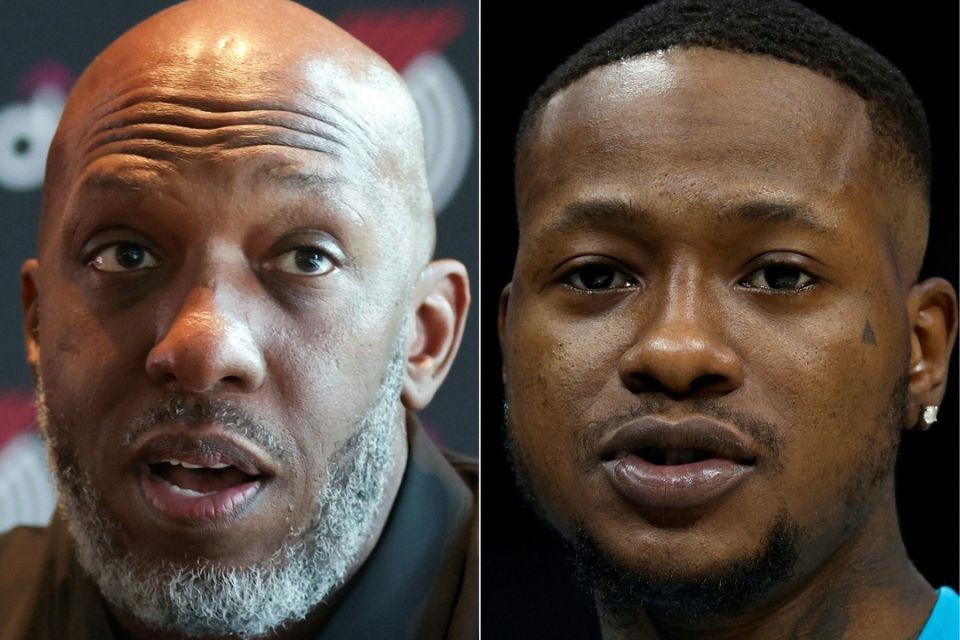 Chauncey Billups e Terry Rozier (AFP) Chauncey Billups e Terry Rozier/AFP