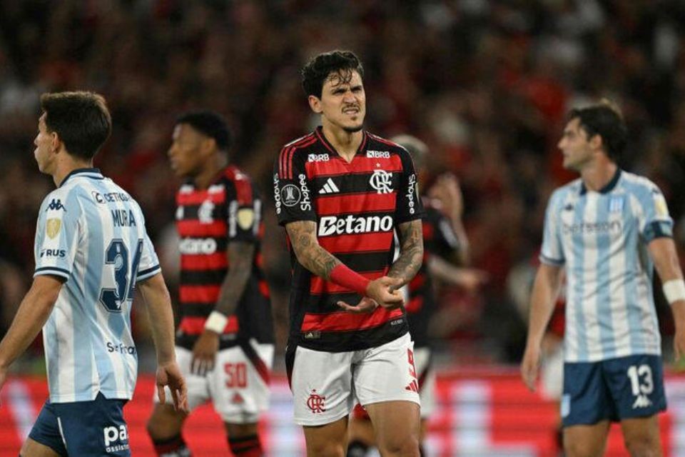Pedro, atacante do Flamengo (Mauro Pimentel / AFP) Pedro, atacante do Flamengo/Mauro Pimentel / AFP