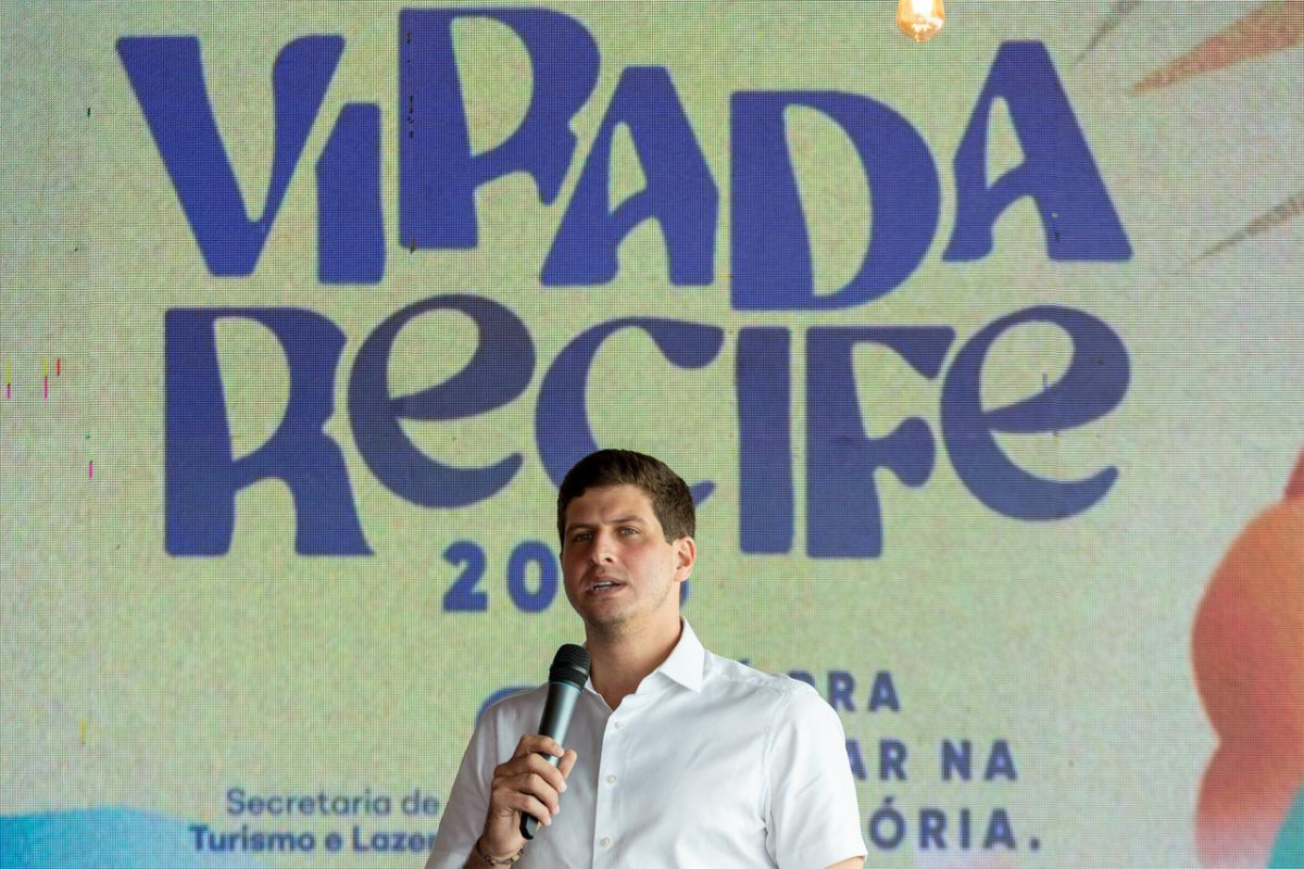 Anúncio da programação da Virada Recife (Rafael Vieira/ DP Foto) Anúncio da programação da Virada Recife/Rafael Vieira/ DP Foto