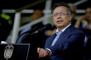 Presidente da Col&ocirc;mbia, Gustavo Petro