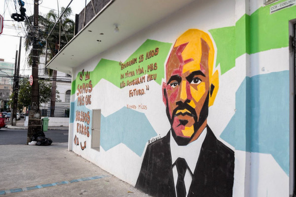 Recife tem abraçado grafites e arte urbana pode ser vista em diversos bairros do Centro (Foto: Crysli Viana/DP Foto)