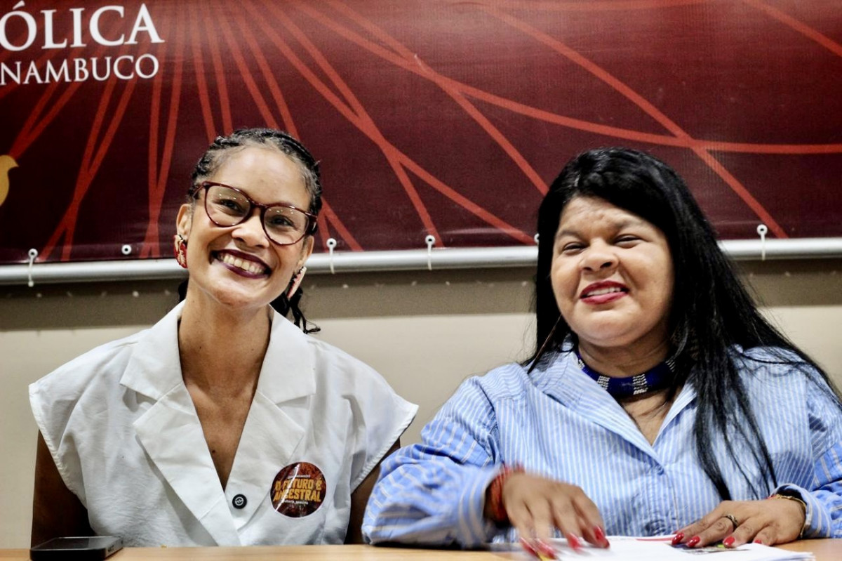 Circuito dos Povos teve a participação da ministra dos Povos Indígenas, Sonia Guajajara (à dir.) (Divulgação) Circuito dos Povos teve a participação da ministra dos Povos Indígenas, Sonia Guajajara (à dir.)/Divulgação