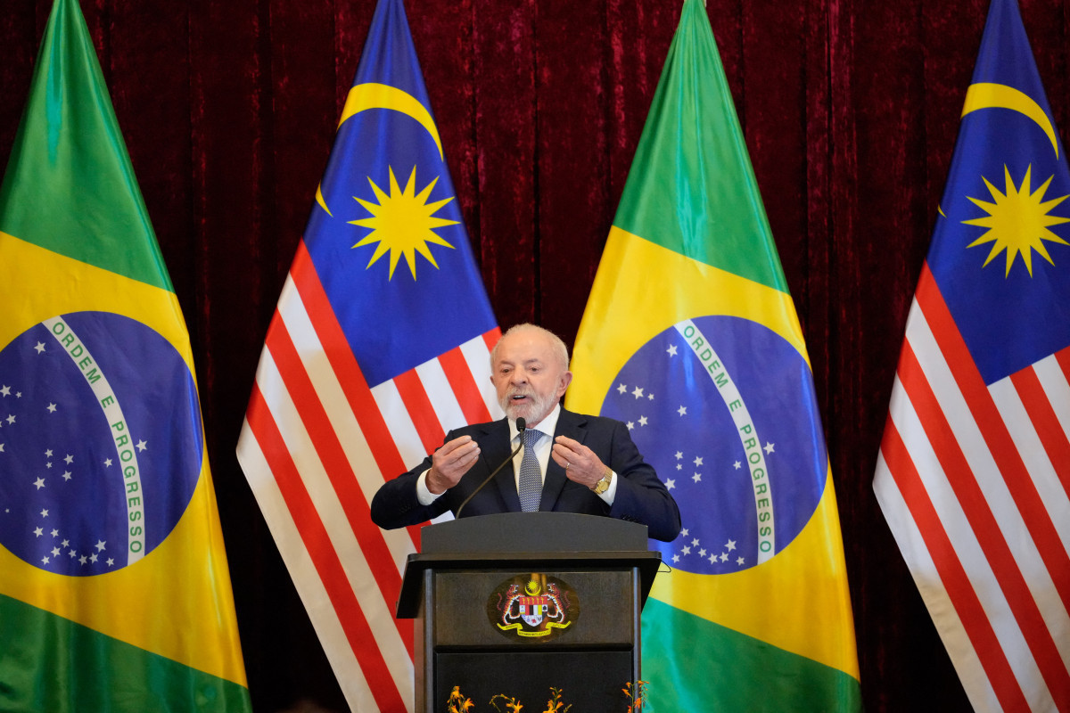 Luiz Inácio Lula da Silva, presidente do Brasil (Vincent Thian/POOL/AFP) Luiz Inácio Lula da Silva, presidente do Brasil/Vincent Thian/POOL/AFP