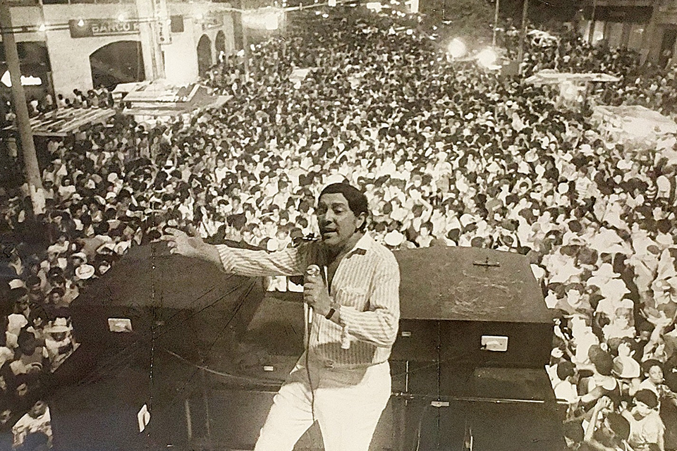 Claudionor Germano teve suas interpretações levadas às multidões pela Rozenblit/ARQUIVO DP