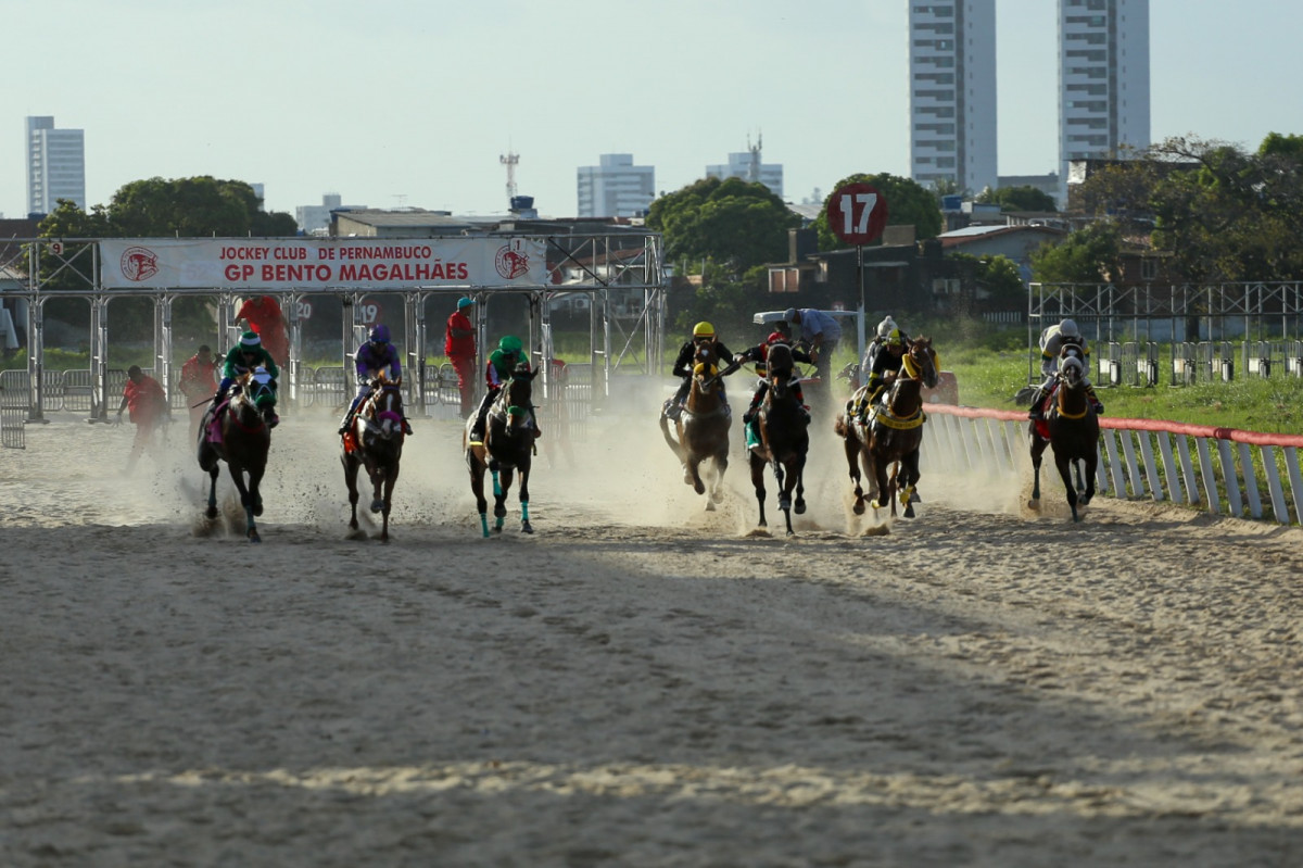 Bento Magalhães agitou o Jockey Club (Melissa Fernandes/DP)