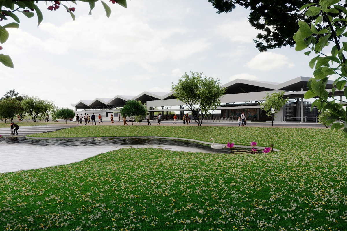 Terminal Intermodal funcionará na área do antigo terminal, atualmente sem uso/Projeção/Aena