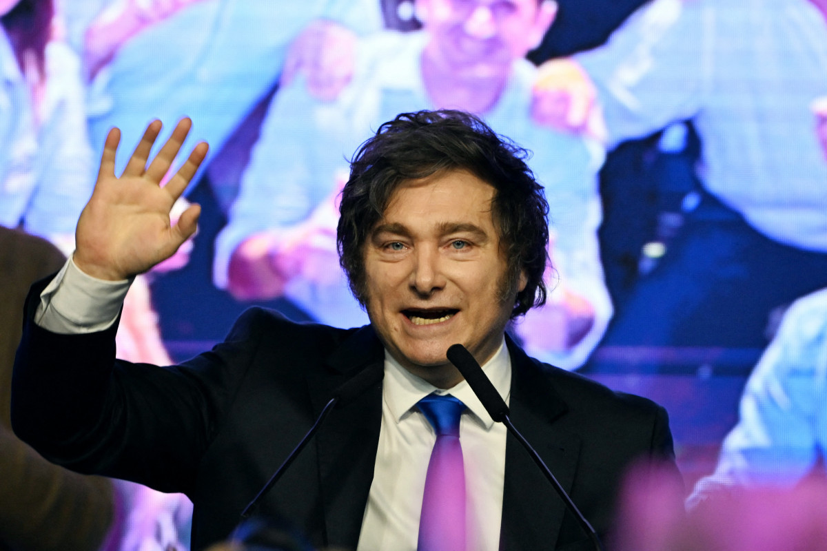 Presidente da Argentina, Javier Milei (LUIS ROBAYO / AFP) Presidente da Argentina, Javier Milei/LUIS ROBAYO / AFP