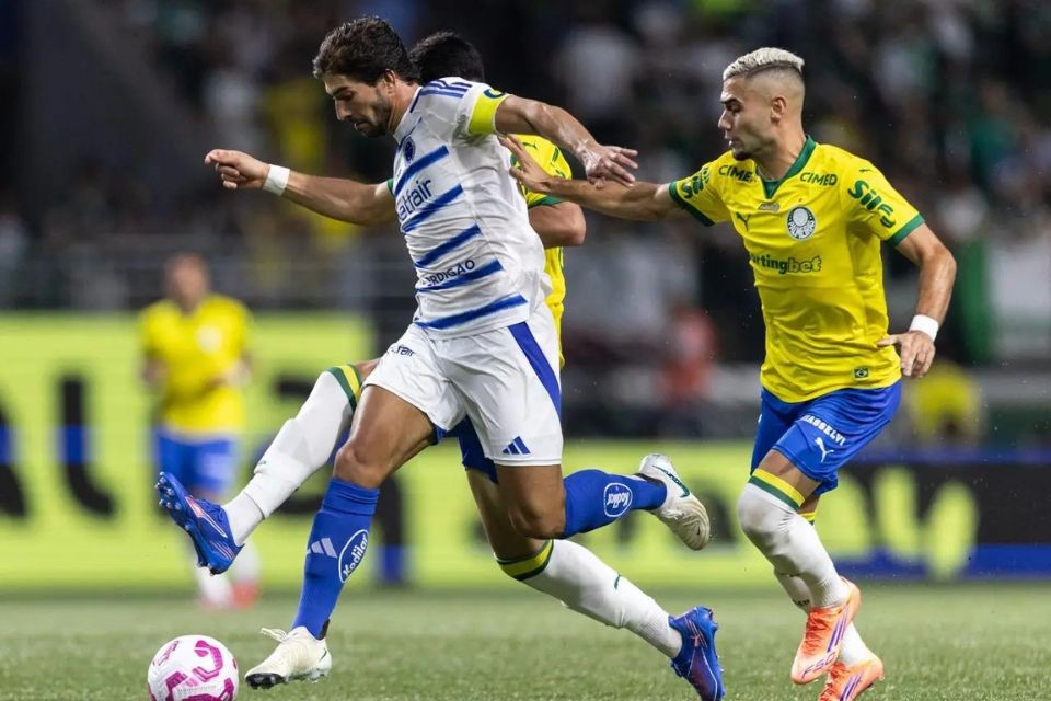 Partida entre Palmeiras e Cruzeiro pela 30ª rodada da Série A (CAÍQUE COUFAL / CRUZEIRO) Partida entre Palmeiras e Cruzeiro pela 30ª rodada da Série A/CAÍQUE COUFAL / CRUZEIRO