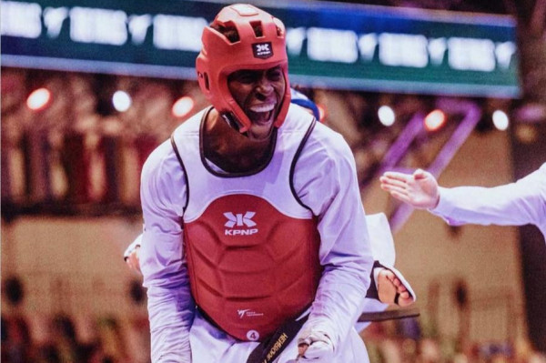 Henrique Marques, o primeiro homem brasileiro a conquistar o Mundial de Taekwondo  (Divulgação/ Henrique Marques) Henrique Marques, o primeiro homem brasileiro a conquistar o Mundial de Taekwondo /Divulgação/ Henrique Marques