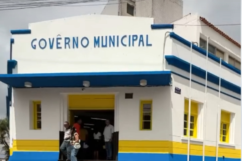 Sede da Prefeitura de Ipojuca./Reprodução/Redes sociais