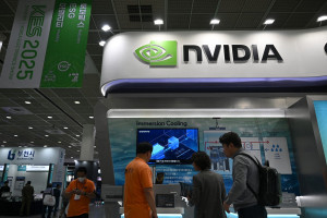 Atrás da Nvidia estão as gigantes da tecnologia Microsoft, Apple, Alphabet, Amazon e Meta.