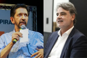Prefeito de São Paulo, Ricardo Nunes (MDB) e presidente do MDB-PE, Raul Henry