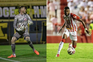 Wellerson e Kelvin, jogadores do Náutico