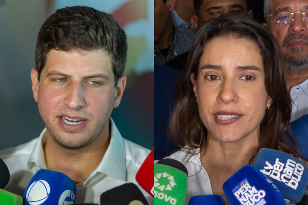 Eleições 2026 João Campos tem 52% Raquel Lyra 30% na disputa pelo Governo de PE, diz Datafolha (Fotos: Rafael Vieira/DP Foto) Eleições 2026 João Campos tem 52% Raquel Lyra 30% na disputa pelo Governo de PE, diz Datafolha/Fotos: Rafael Vieira/DP Foto