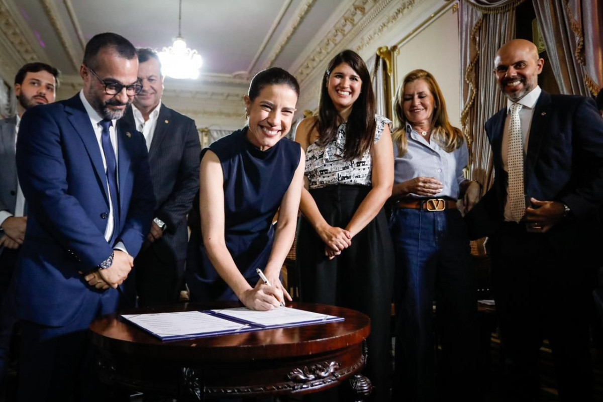 Governadora Raquel Lyra realiza assinatura do Termo de Execução Cultural (TEC)  (Foto: Hesíodo Góes/Secom)