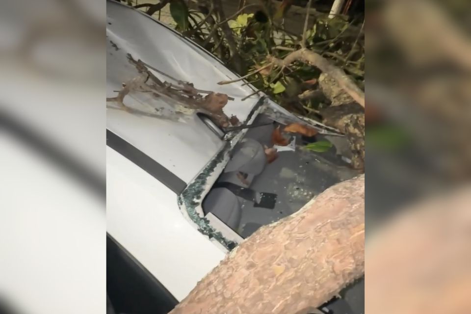 Conforme o relato de Rafael, ninguém se feriu gravemente (Foto: Reprodução/Instagram @rafaelcabraltv) Conforme o relato de Rafael, ninguém se feriu gravemente/Foto: Reprodução/Instagram @rafaelcabraltv