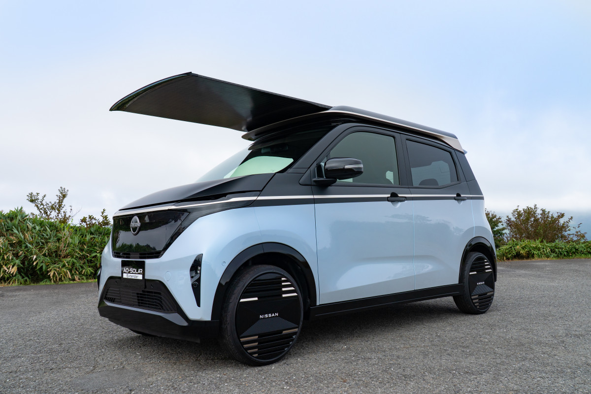 Sakura Ao-Solar traz painel de energia solar integrado/Nissan/Divulgação
