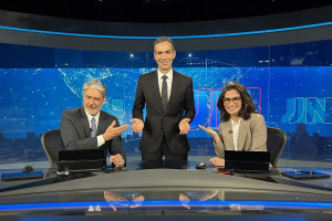 William Bonner deixa Jornal Nacional e recebe César Tralli