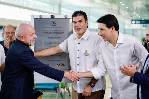 Lula e Silvio Costa Filho inauguram nova infraestrutura portuária e aeroportuária no Pará 