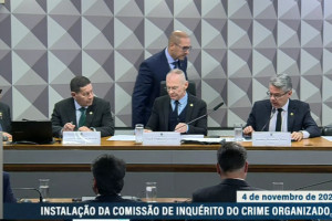 Reunião de instalação da CPI do Crime Organizado nesta terça-feira (4)