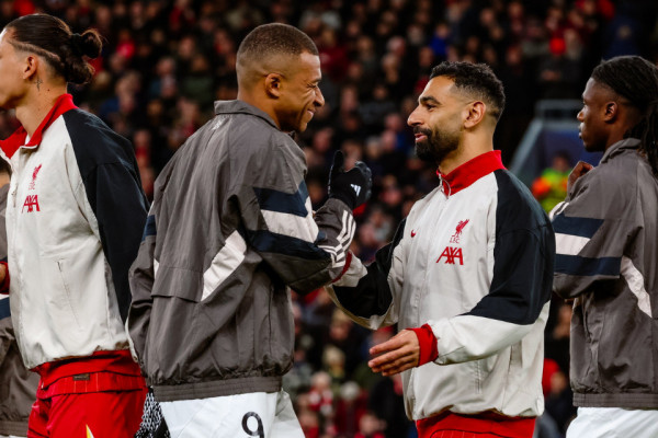 Mbappe, do Real Madrid, e Salah, do Liverpool