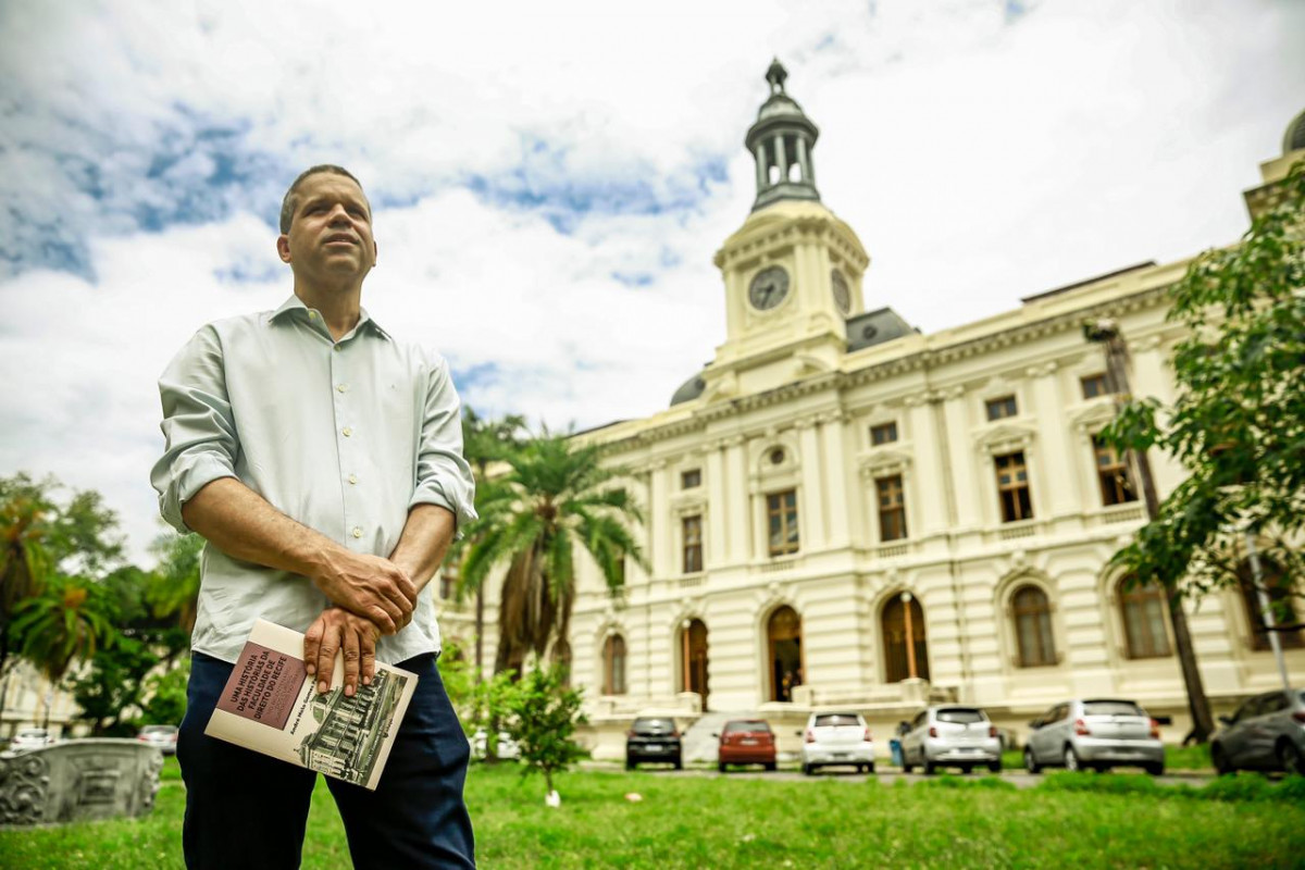 André Melo Gomes Pereira, autor da publicação/Foto: Heudes Regis/Divulgação
