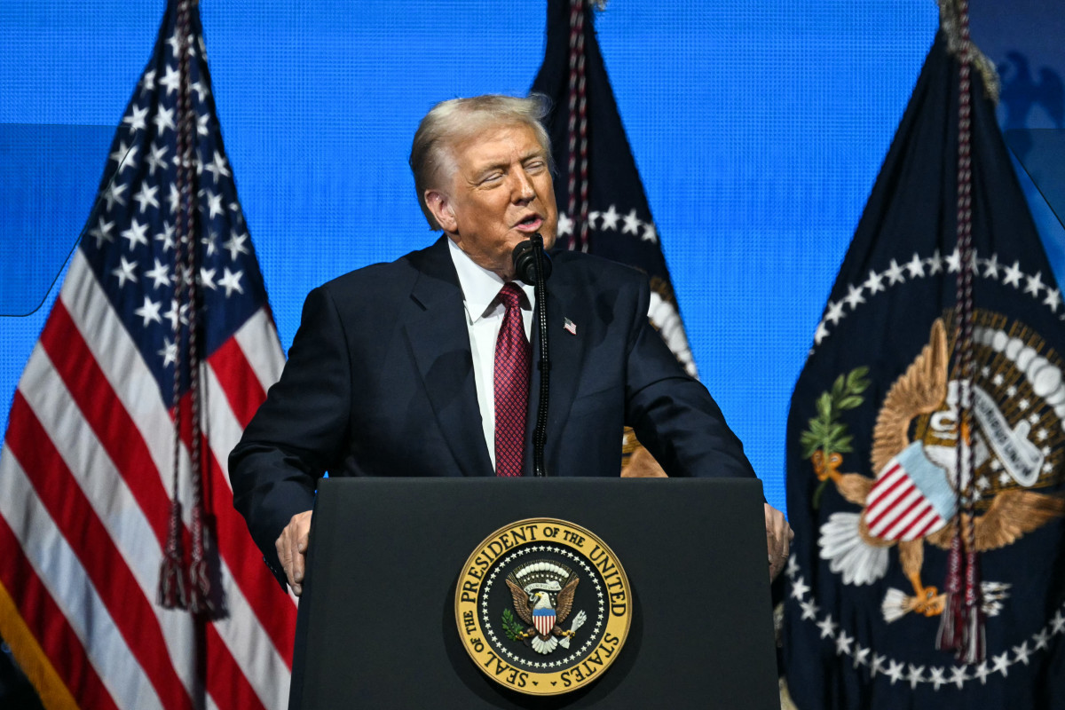 
Presidente dos Estados Unidos, Donald Trump  (CHANDAN KHANNA / AFP)