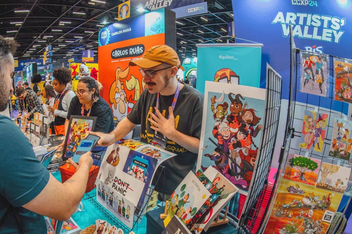 Artists' Valley da CCXP é lugar de encontro entre criadores e fãs/Divulgação