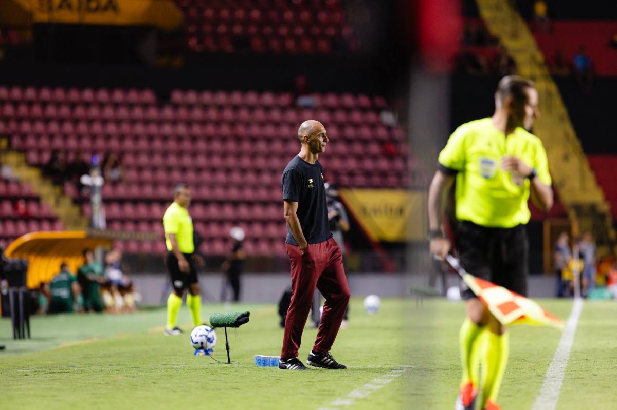 César Lucena, técnico interino do Sport/Paulo Paiva/Sport Recife