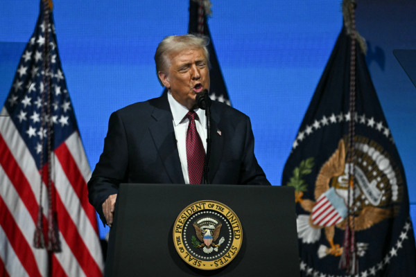 
Presidente dos Estados Unidos, Donald Trump  (CHANDAN KHANNA / AFP)