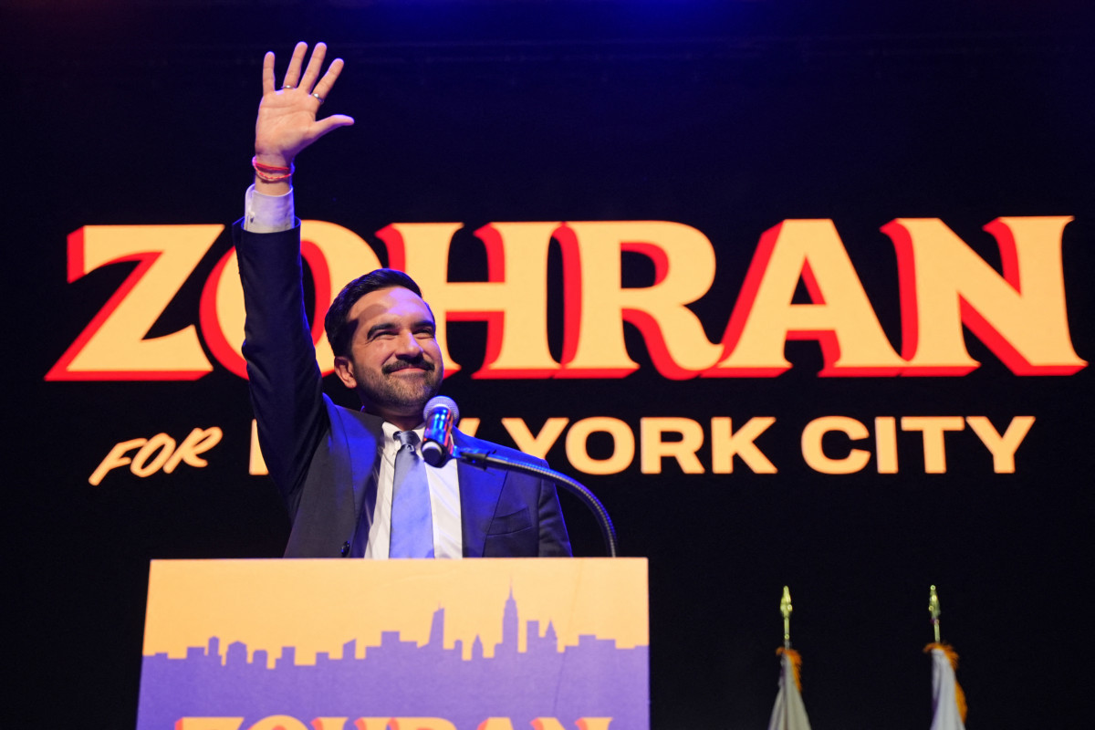 Zohran Mamdani foi eleito como prefeito de Nova York/ANGELINA KATSANIS / AFP