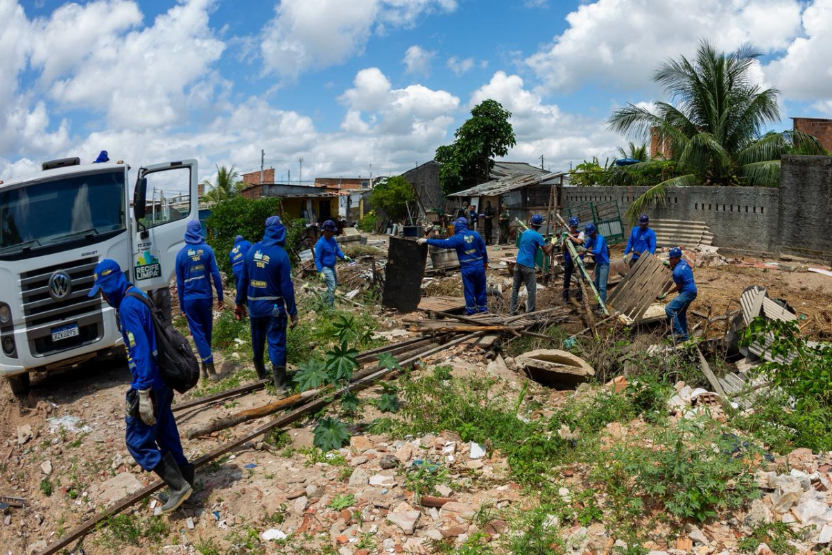 Essa operação foi planejada durante um mês. Ao todo, 100 pessoas participaram dos trabalhos na área de proteção ambiental, segundo a Prefeitura/Foto: Rafael Vieira/DP Foto