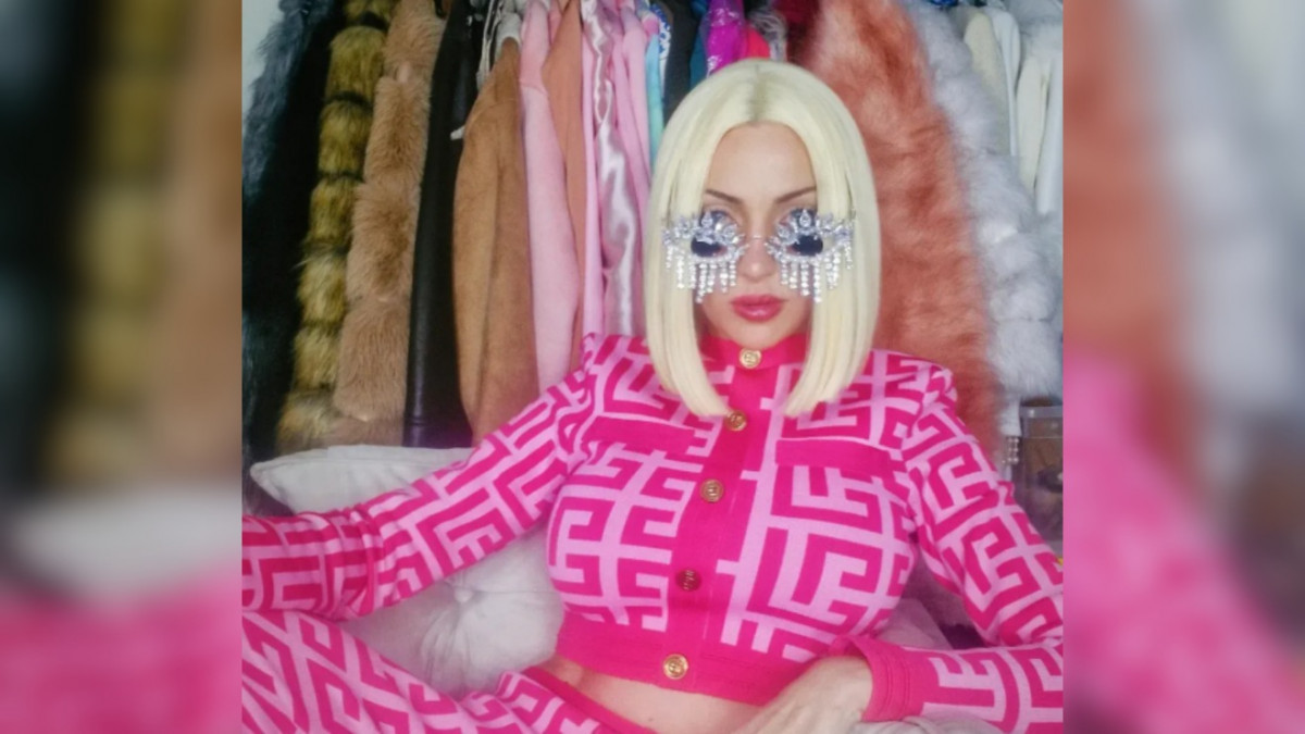 Influenciadora Bárbara Jankavski,conhecida como "Barbie Humana" (Reprodução/Redes sociais )