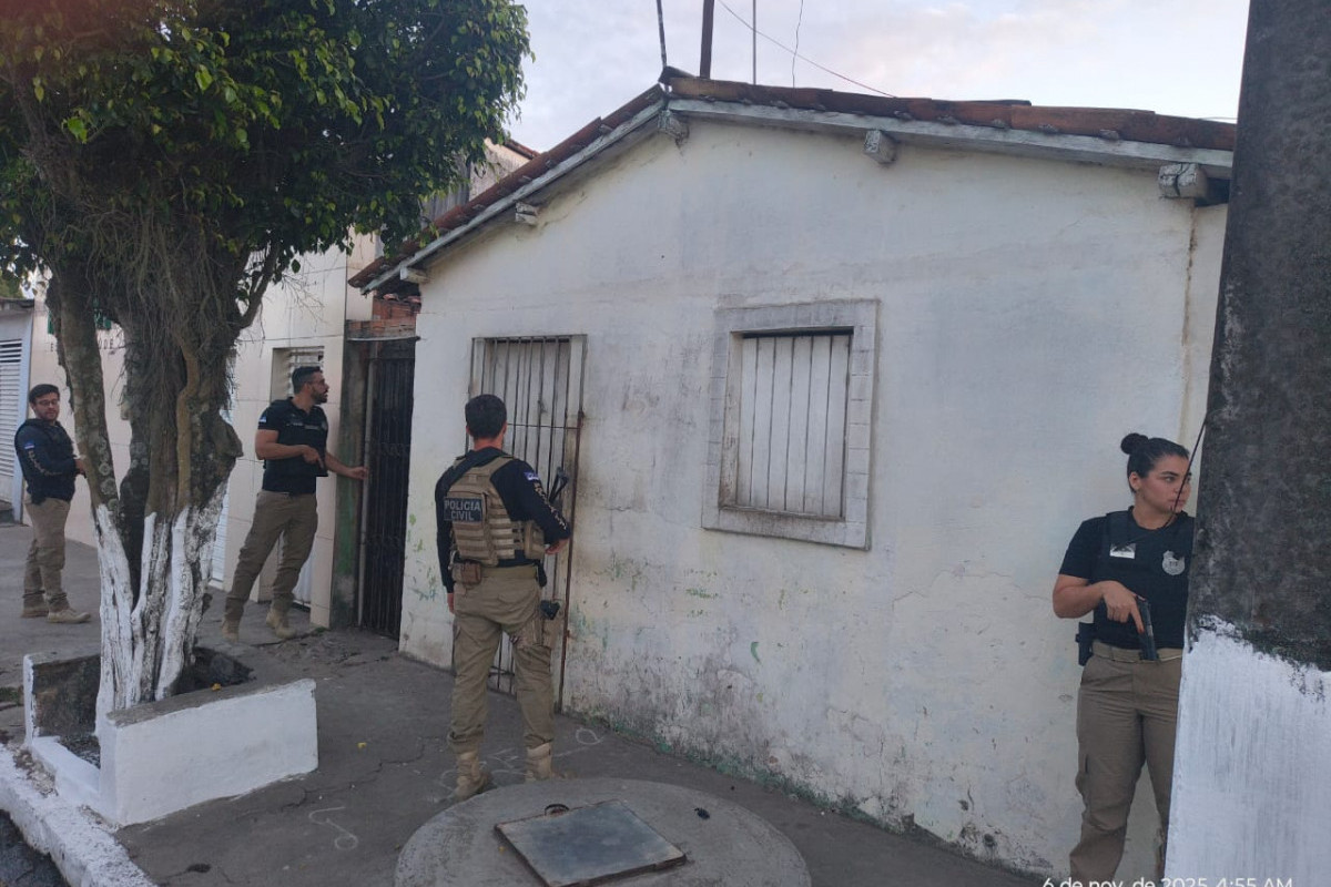 Operação policial mira associação criminosa voltada à lavagem de dinheiro 
/Divulgação/Ascom PCPE