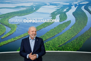  Presidente da Rep..blica, Luiz In..cio Lula da Silva, durante a recep&ccedil;&atilde;o oficial dos Chefes de Delega&ccedil;&atilde;o da C&uacute;pula do Clima (COP30), em Bel&eacute;m (PA). 