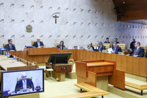 

Sessão plenária do STF