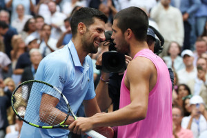 Novak Djokovic e Carlos Alcaraz, dois dos principais nomes do tênis mundial 