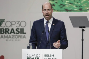 Príncipe William elogia iniciativa do Brasil para florestas tropicais