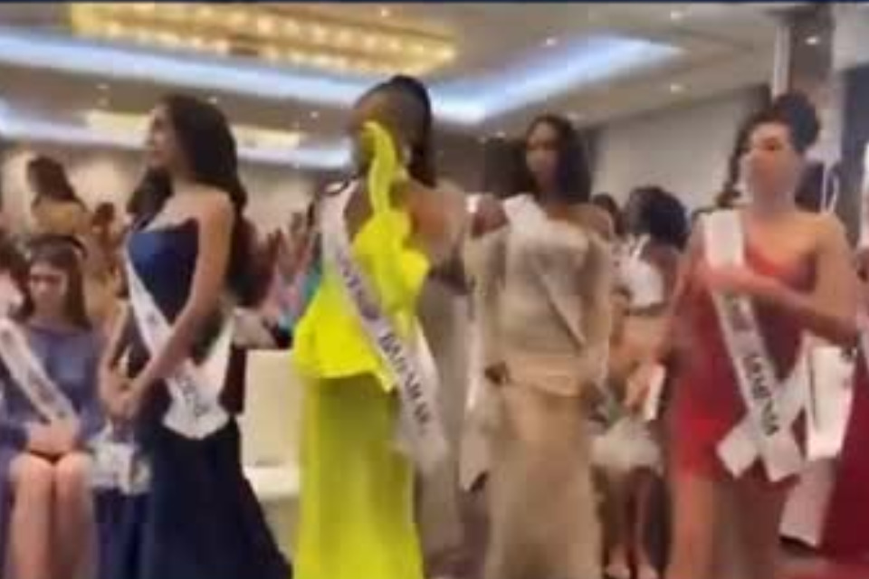 Escândalo no Miss Universo após discussão entre organizador tailandês e candidata mexicana
/Reprodução/Redes Sociais